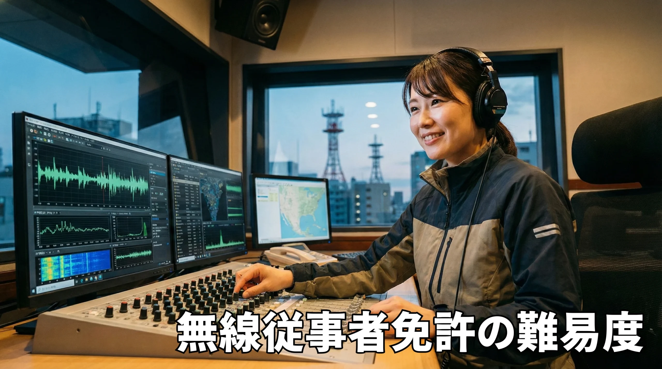 無線従事者免許の難易度は？種類別の合格率と挫折しないための取得戦略