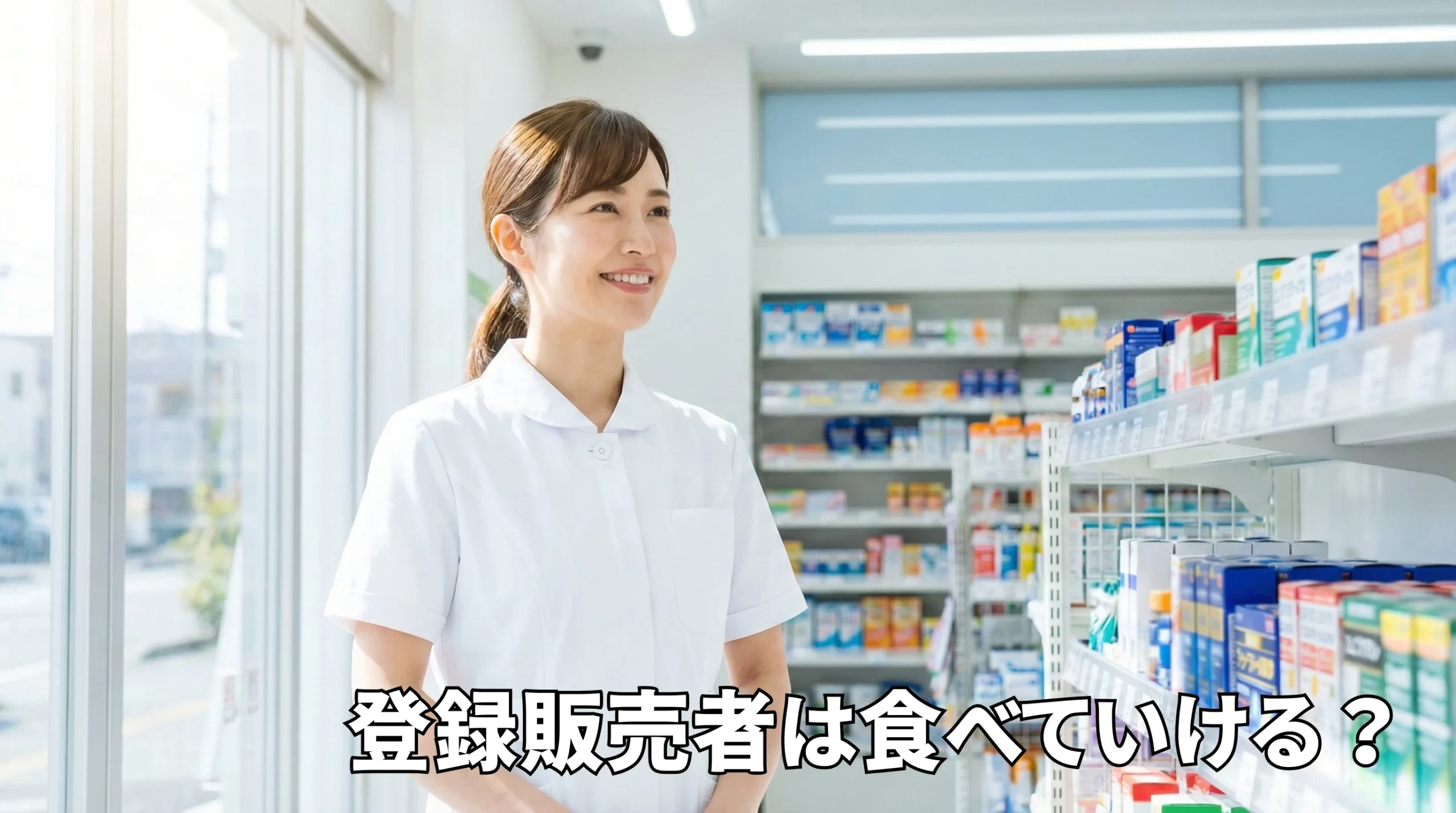 登録販売者は食べていける？年収300万円台からの現実的な生存戦略