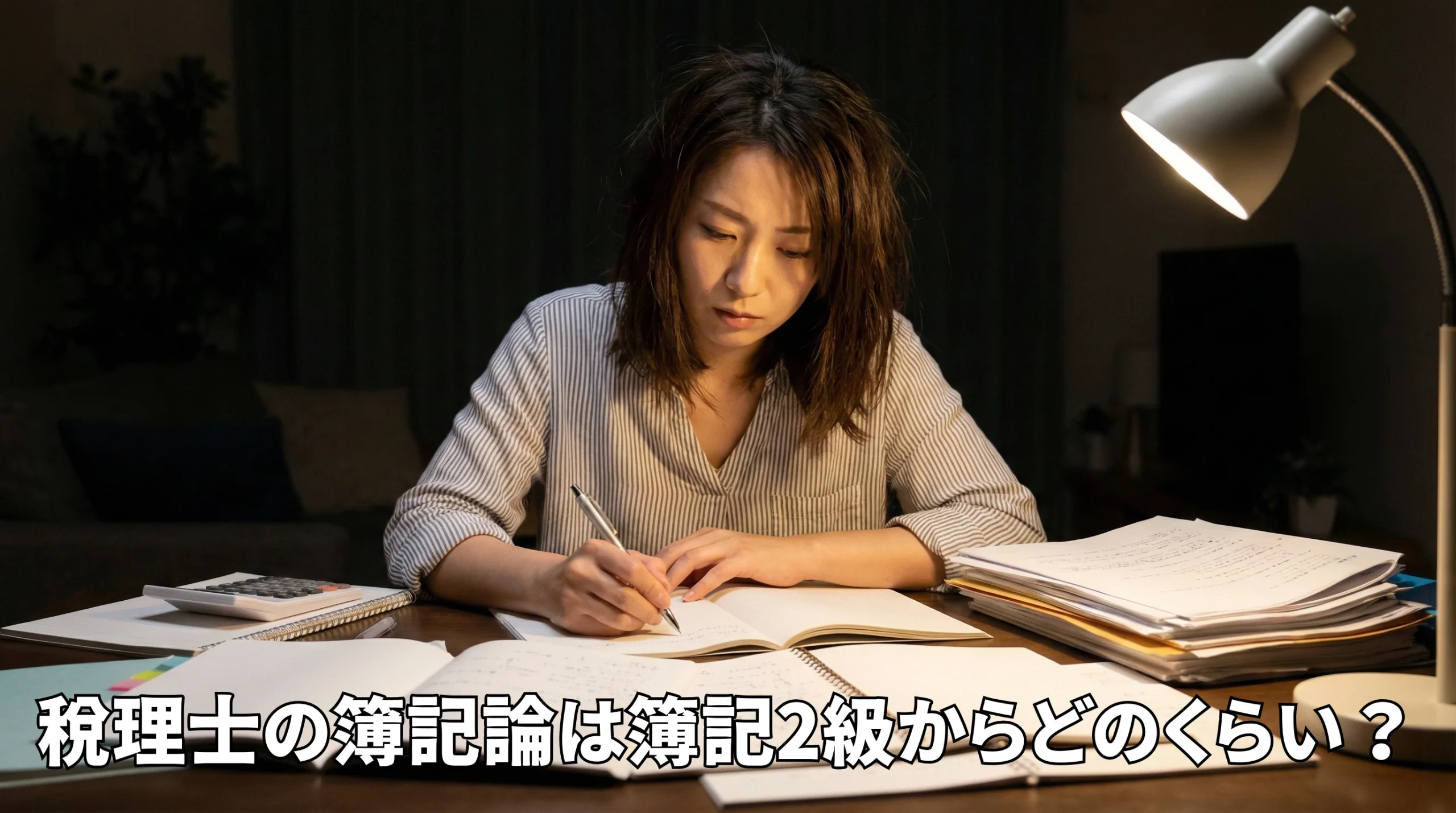 税理士の簿記論は簿記2級からどのくらい？【勉強時間1000時間】の現実と最短攻略法