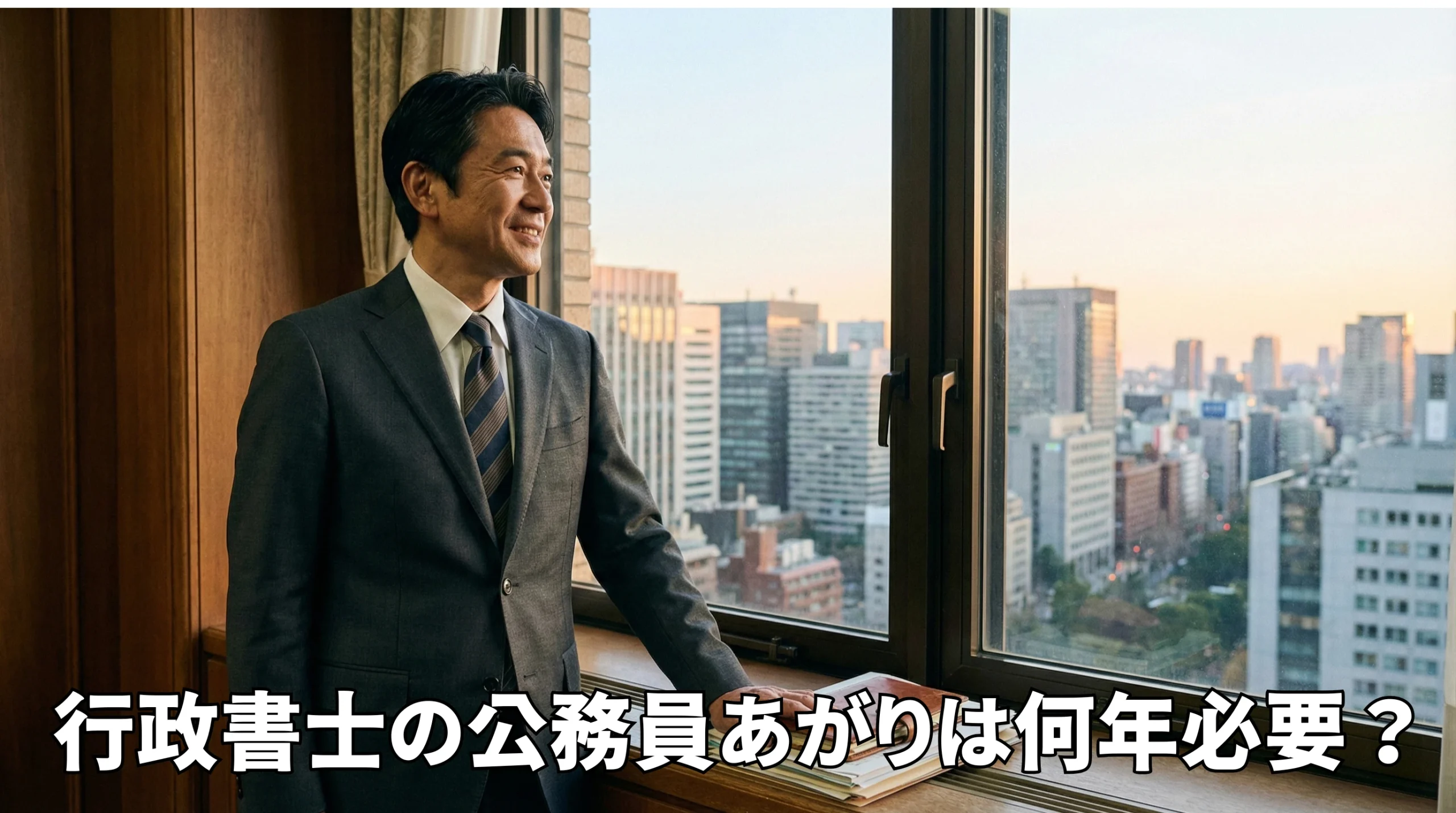 行政書士の公務員あがりは何年必要？17年・20年の条件と試験免除の仕組みを解説