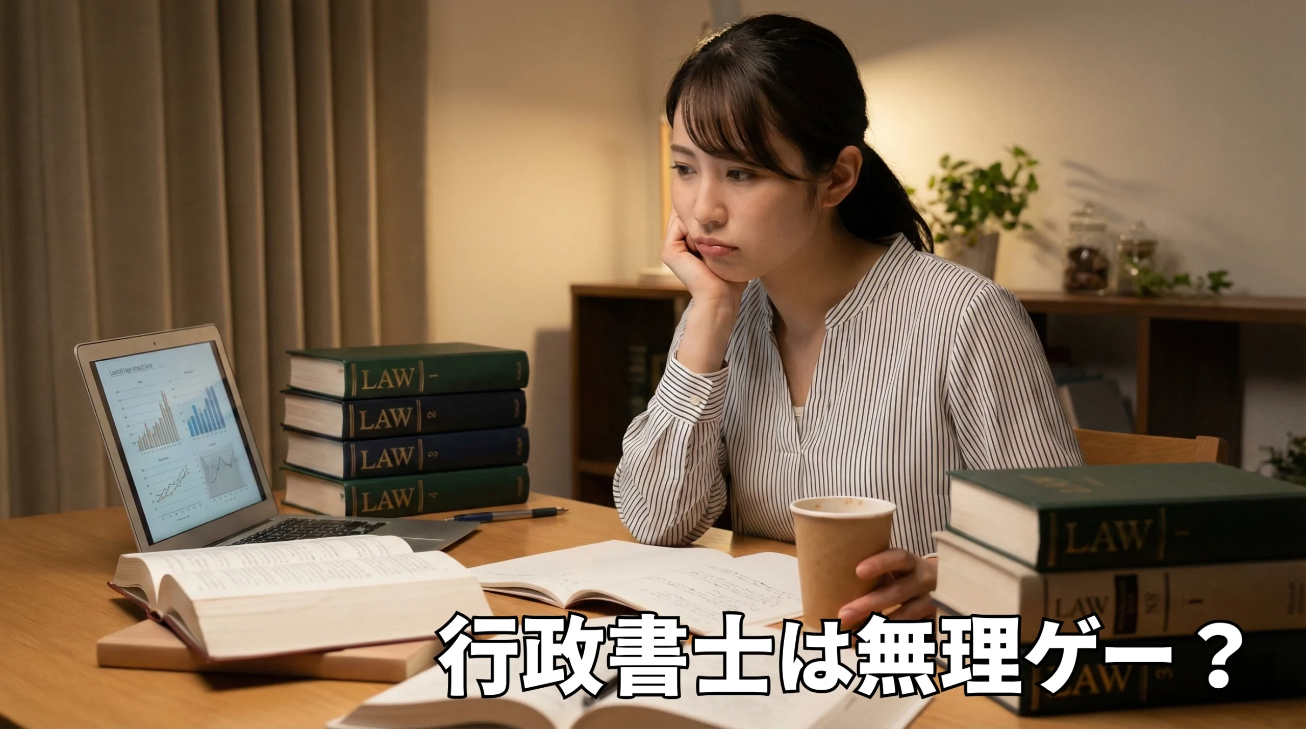 行政書士は本当に無理ゲー？「食えない現実」を「勝ち確」に変える設計図