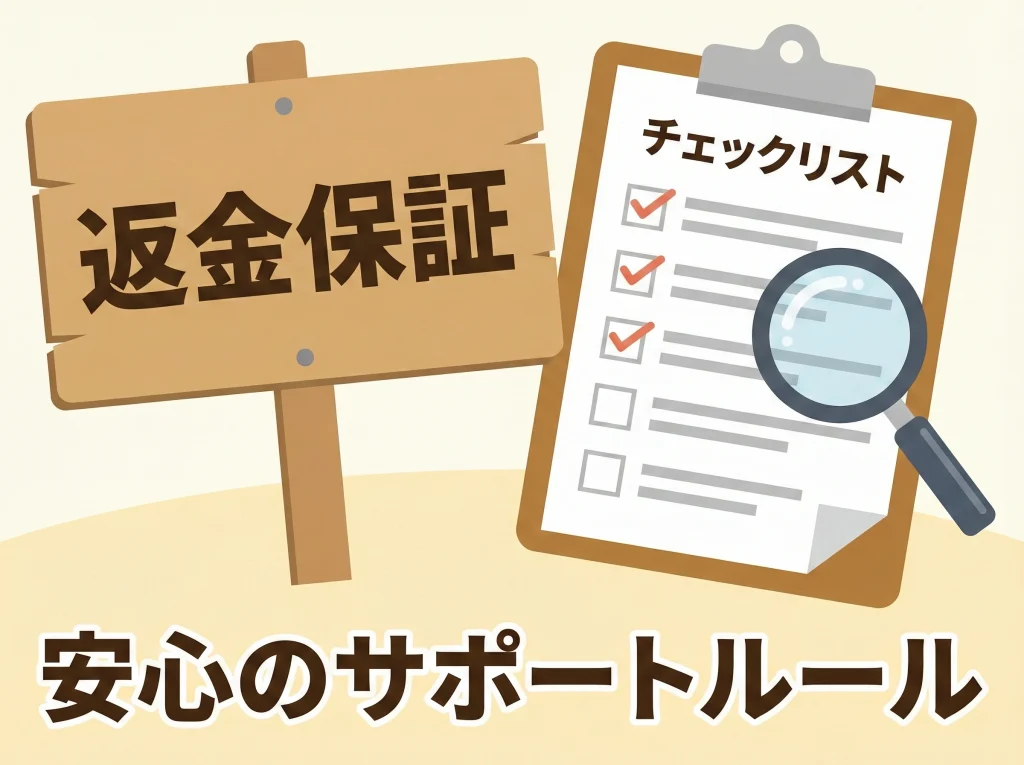 全額返金保証の条件