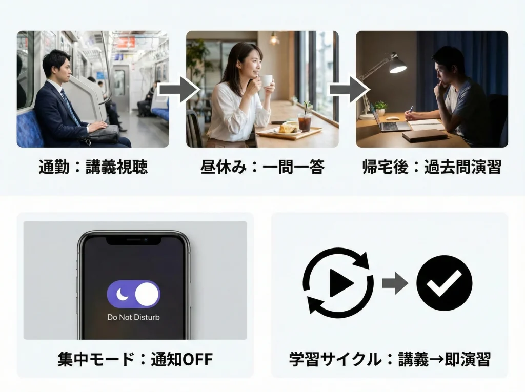 スマホ学習とスキマ時間