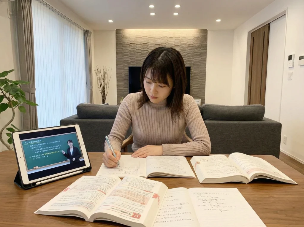 ユーキャンの中小企業診断士通信講座の教材