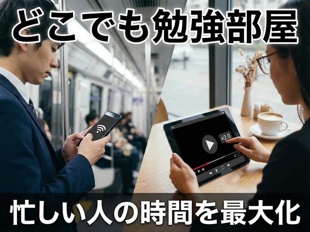 倍速視聴とオフライン再生