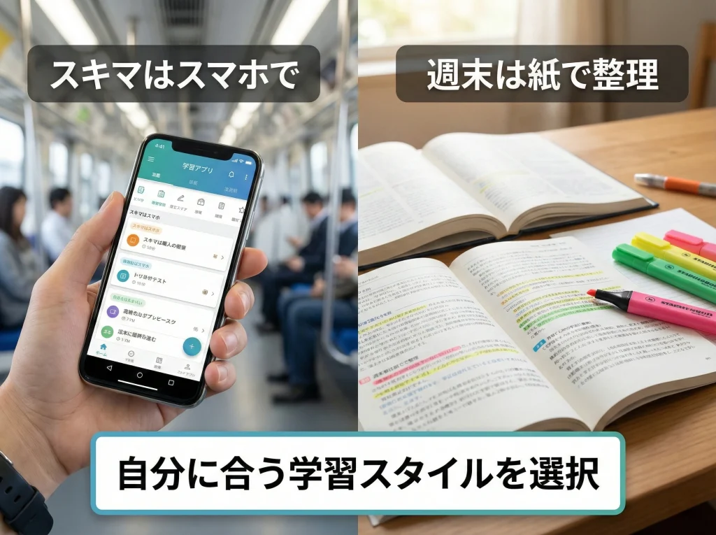 WEBテキストと冊子版テキスト