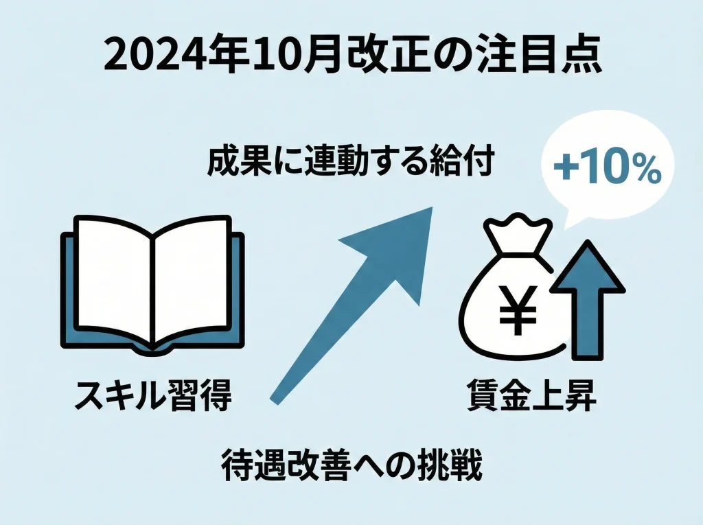 2024年10月改正と賃金上昇