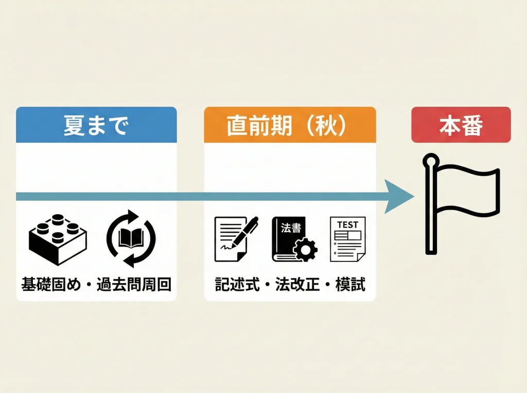記述式と法改正と模試