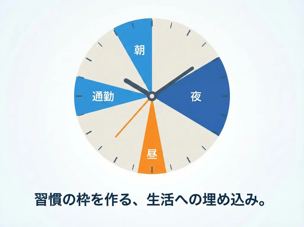 働きながら合格の時間術