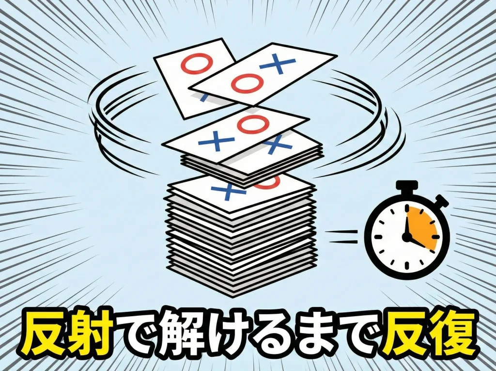 過去問一問一答の回し方