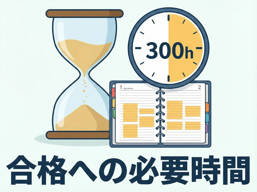 勉強時間300時間の目安