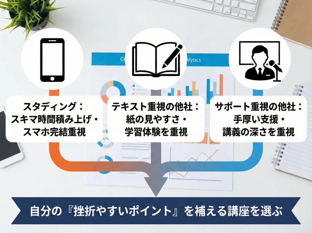 フォーサイト・アガルートとの比較