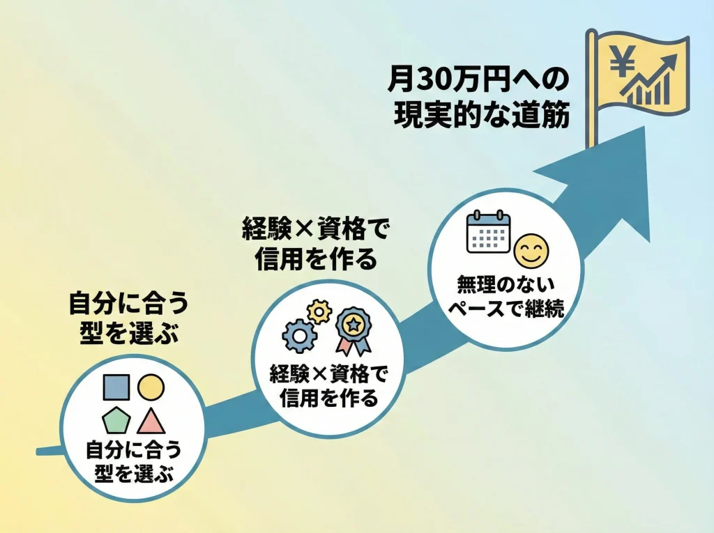 60歳から月30万稼げる資格まとめ