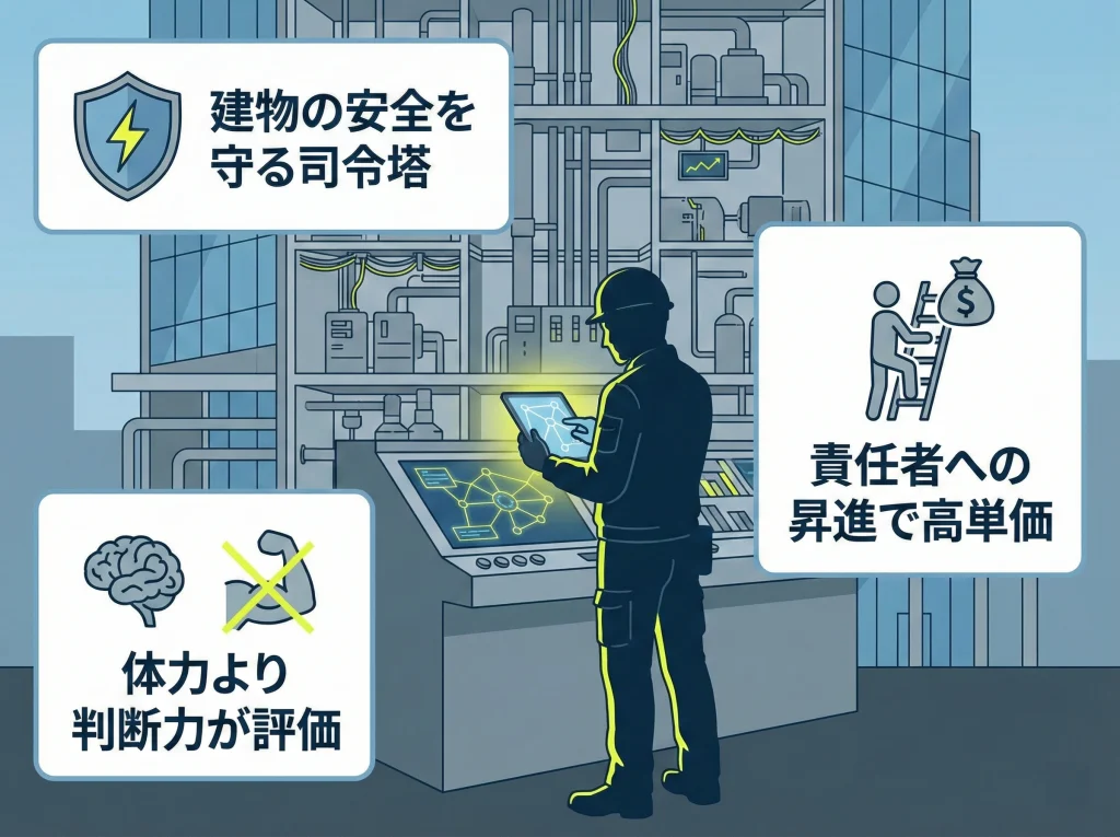 電気主任技術者とビル管