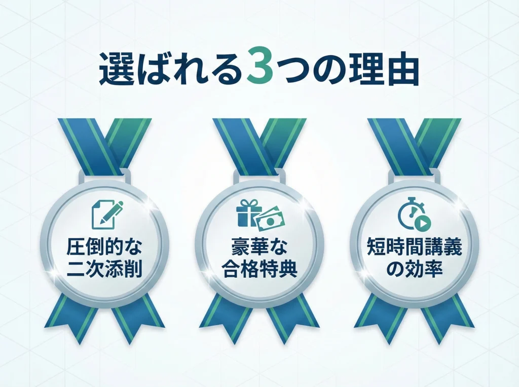 評判と口コミの満足点