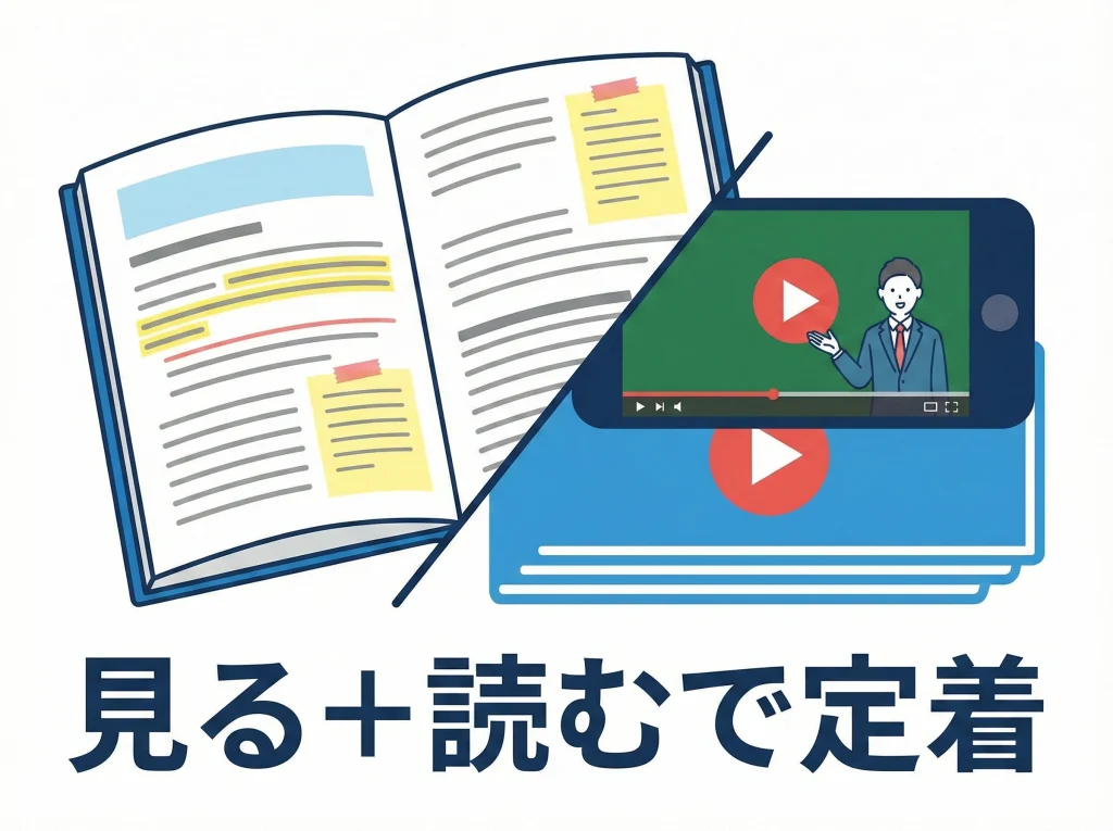 講義動画とテキスト連動