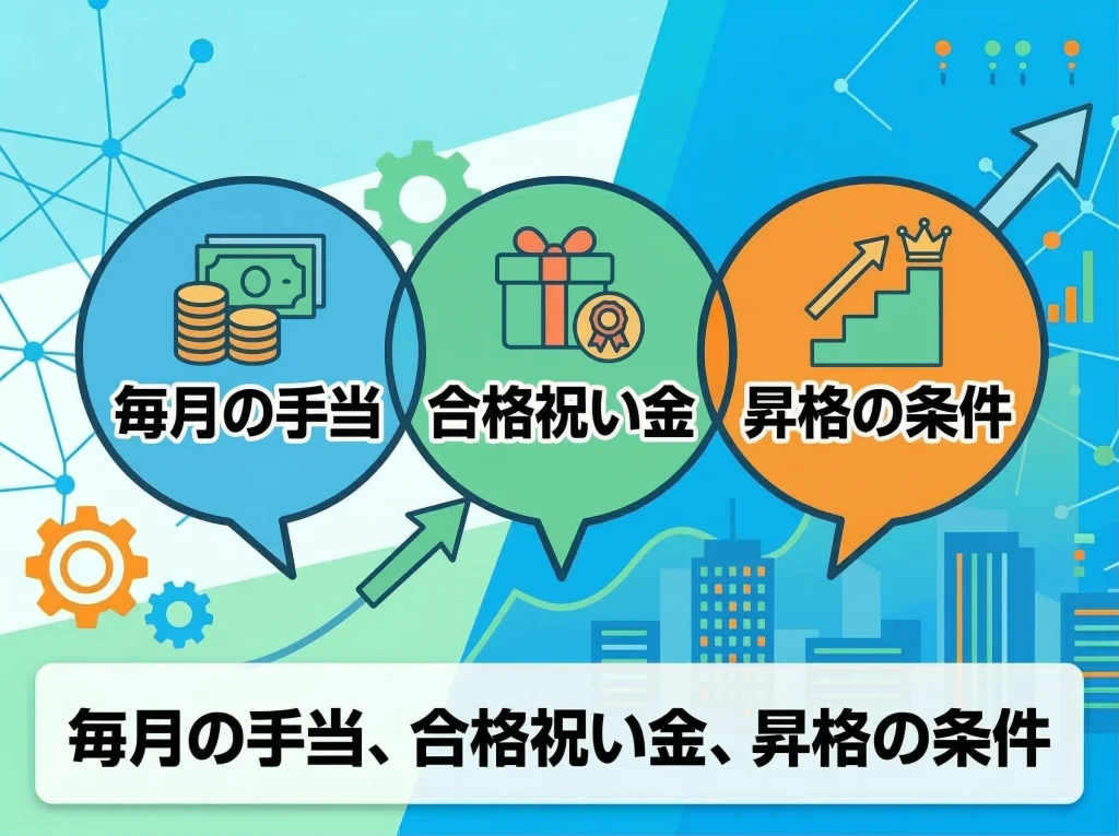 資格手当と年収アップ