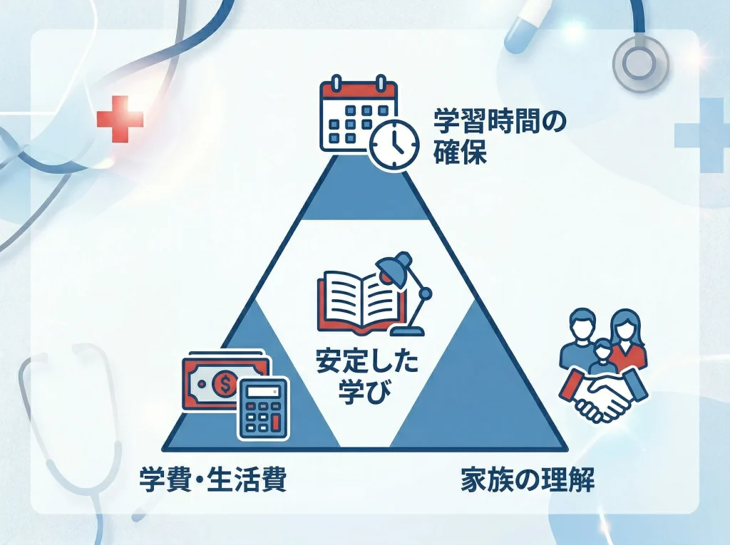 社会人から目指す道
