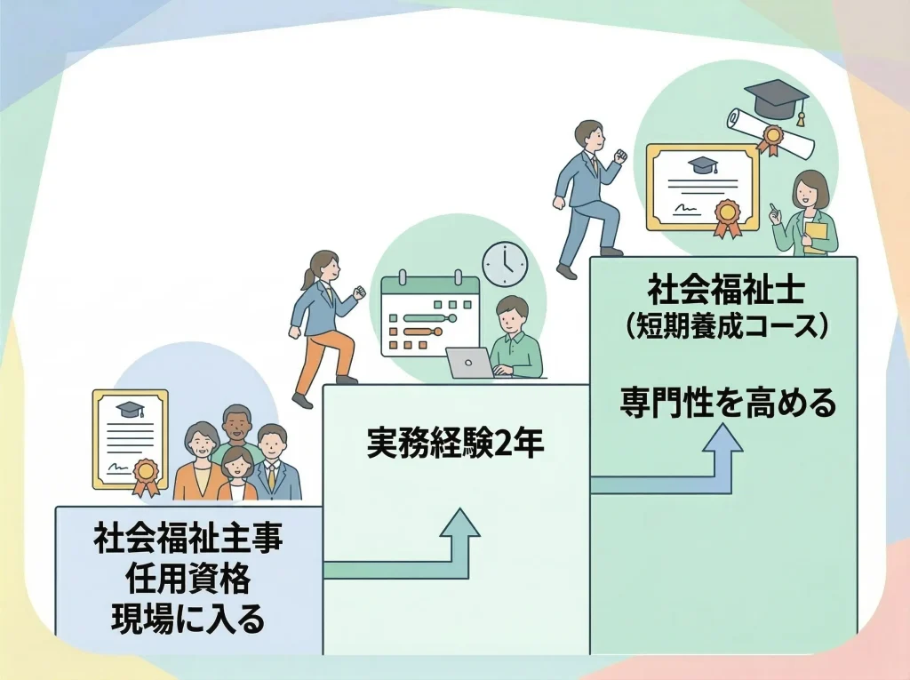 社会福祉士へのステップ