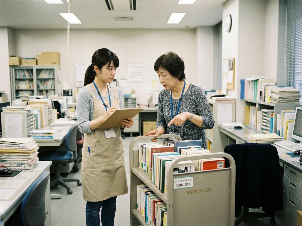 資格なしで図書館で働く現実