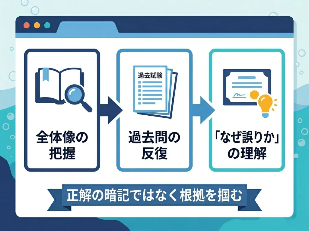 勉強方法と過去問活用