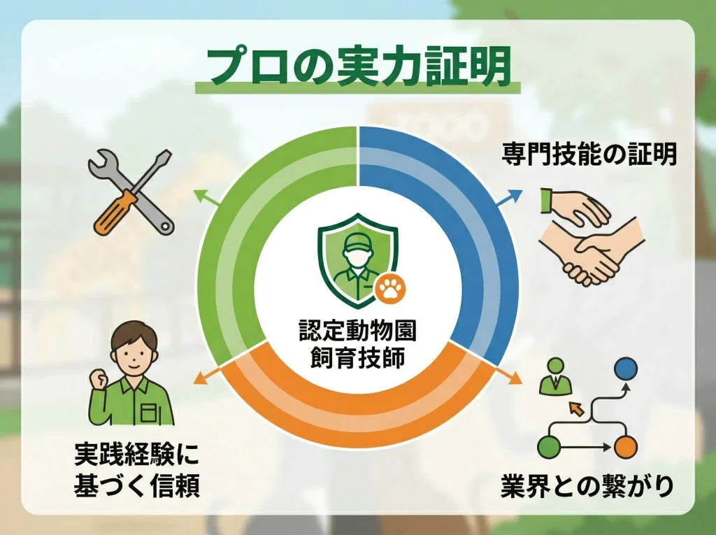 認定動物園飼育技師の要件