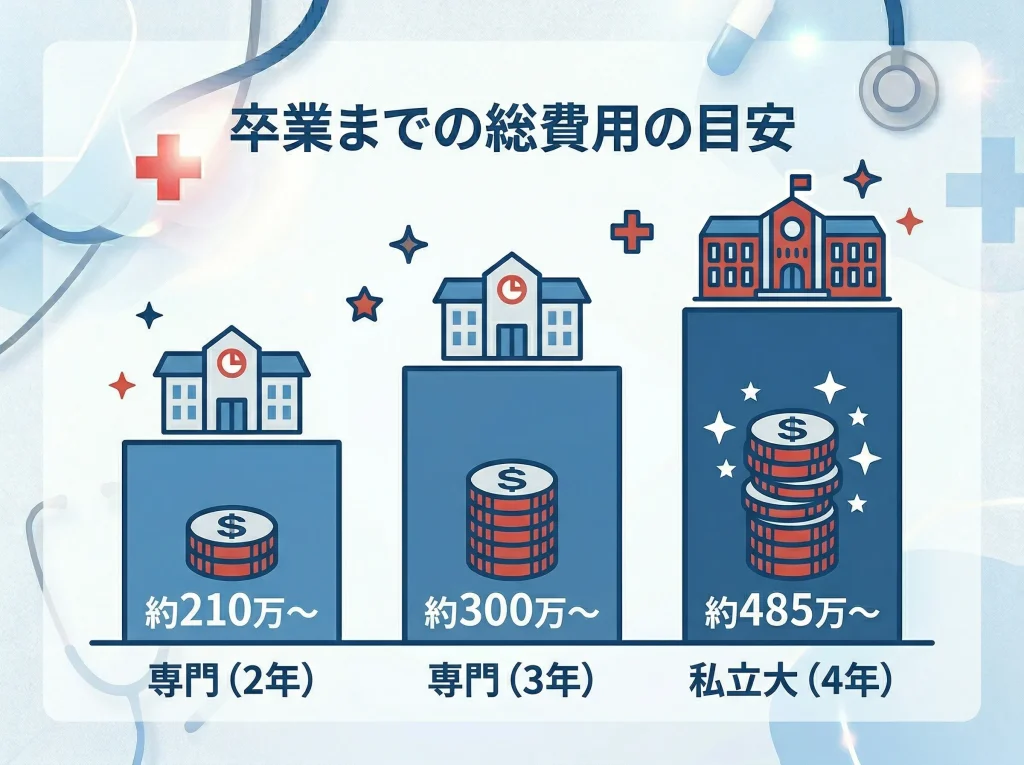 学費と費用の目安