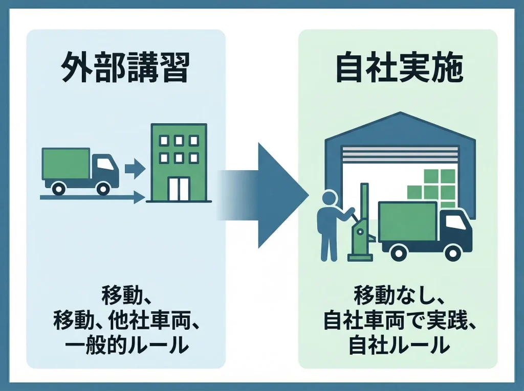 社内実施できる条件とは