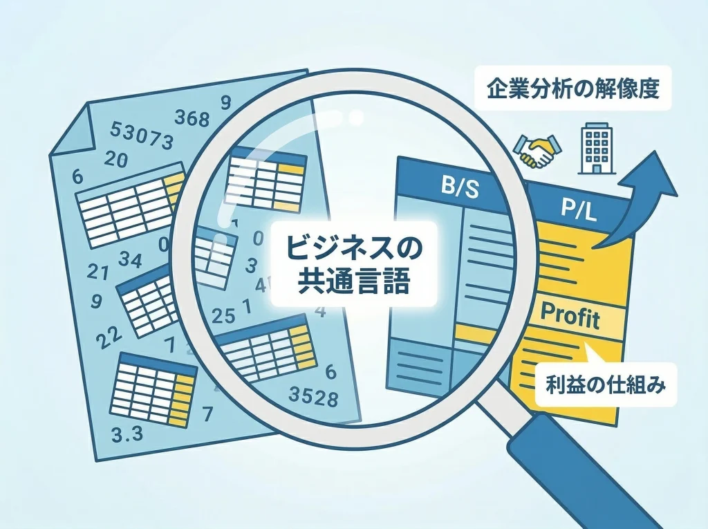 簿記で数字に強くなる