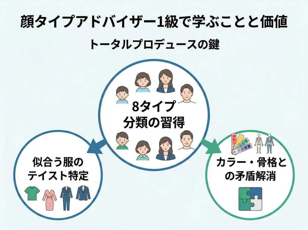 顔タイプ診断の資格と学習内容