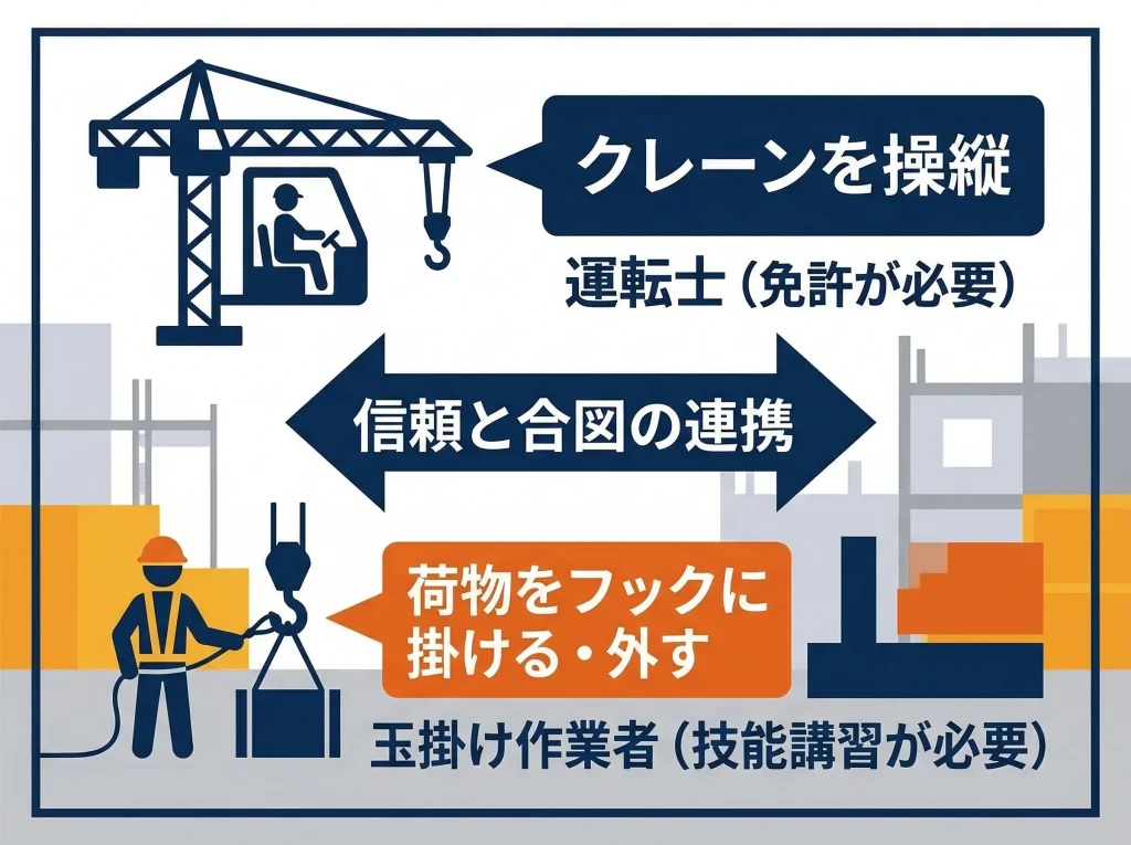 玉掛け資格との違い