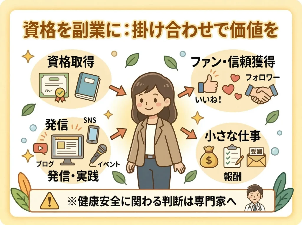 副業につながる資格