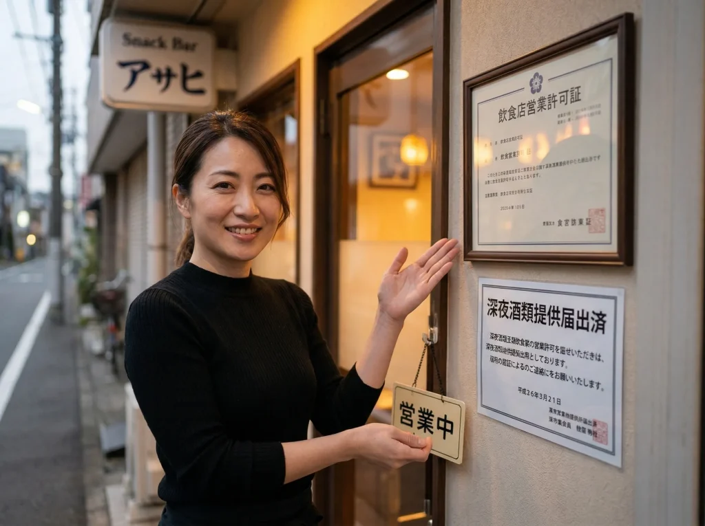 スナック経営を資格取得後に成功させる戦略