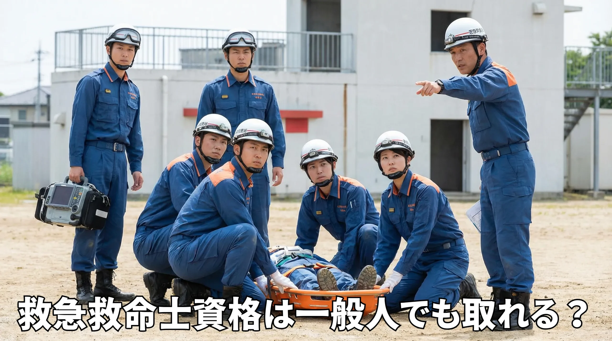 救急救命士資格は一般人でも取れる？現実的ななり方と進路を徹底解説