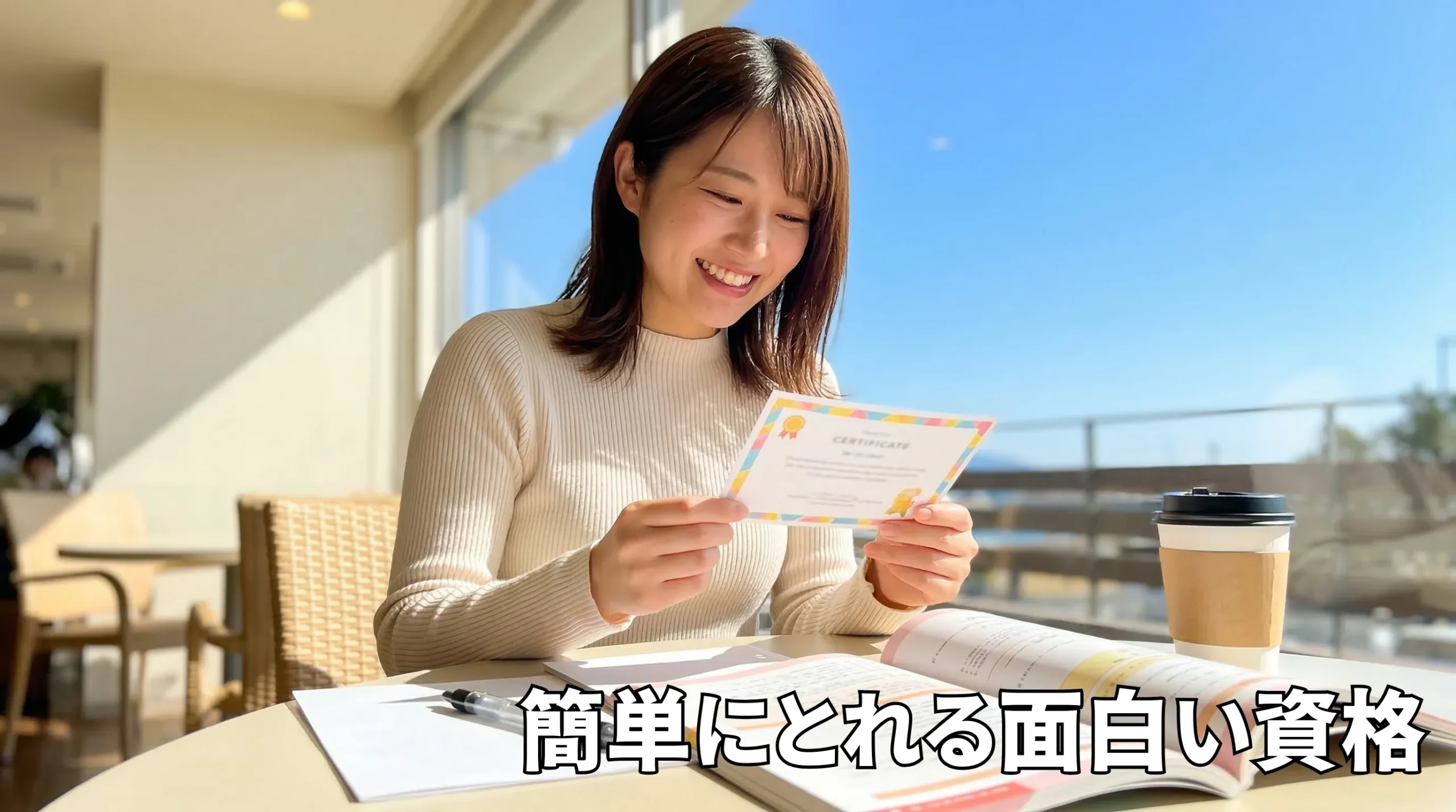 一日で取れる面白い資格の魅力！簡単にとれるおすすめジャンル