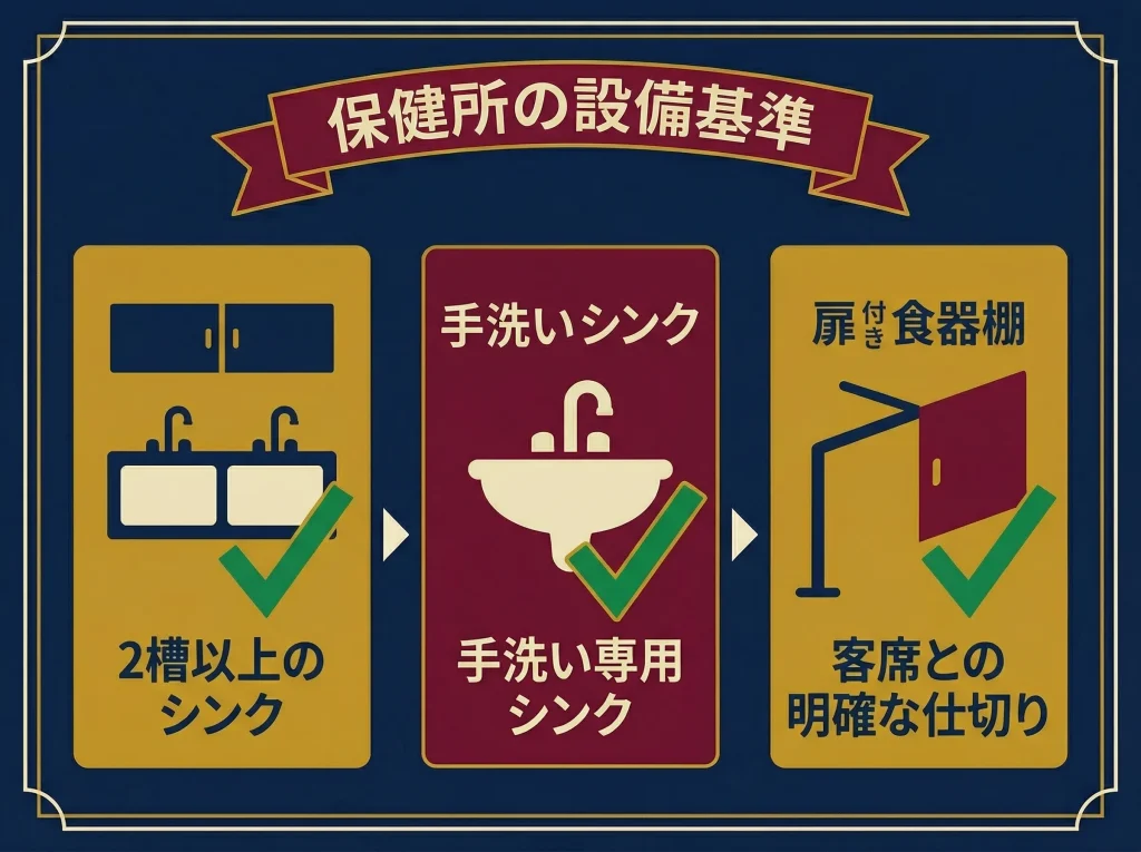 飲食店営業許可の申請手続きと審査基準